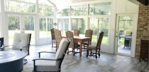 Inside Sunroom Furnished Defuniak Springs FL