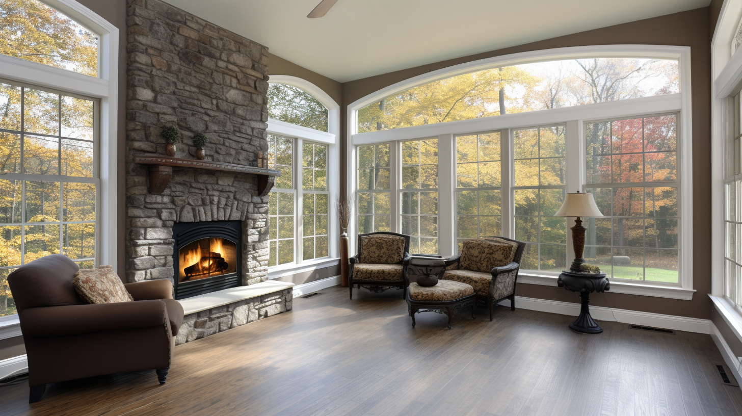 Benefits of Adding a Fireplace to Your Sunroom