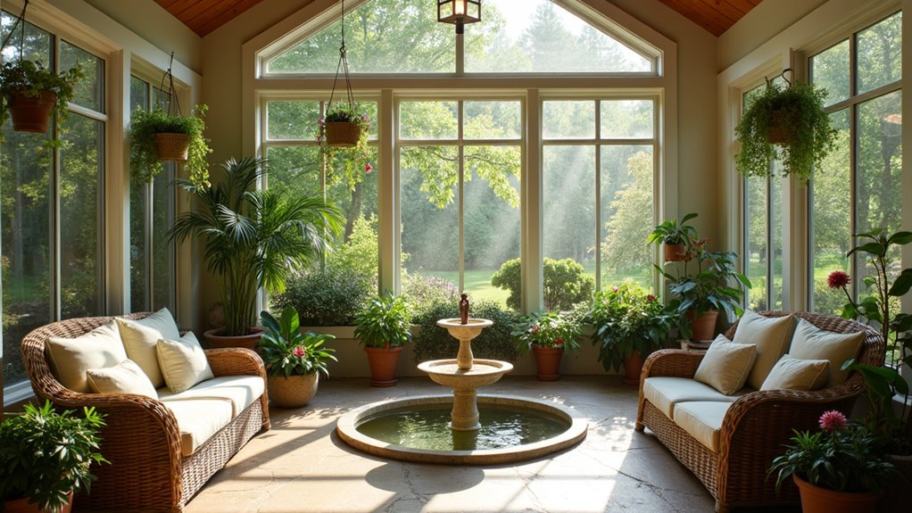 tranquil indoor sun sanctuary