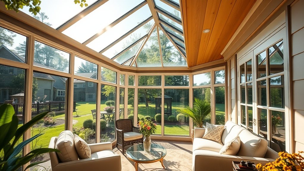 custom glass sunroom advantages