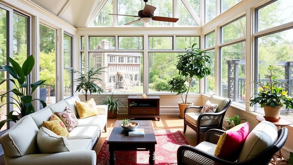 enhanced outdoor living space