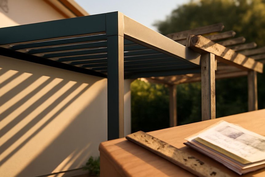 aluminum pergolas durable cost effective