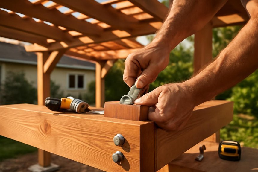 build a stable pergola