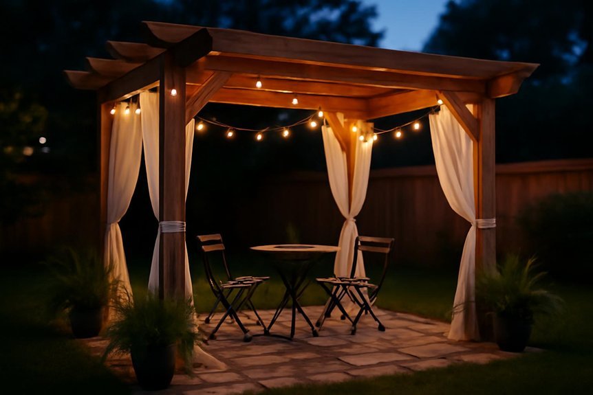 cozy outdoor retreat design