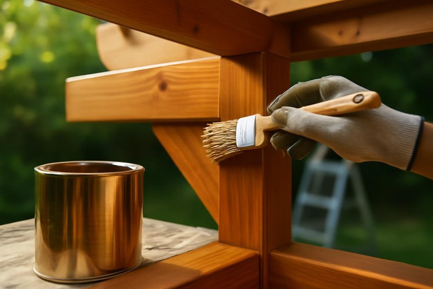 sealing and staining practices