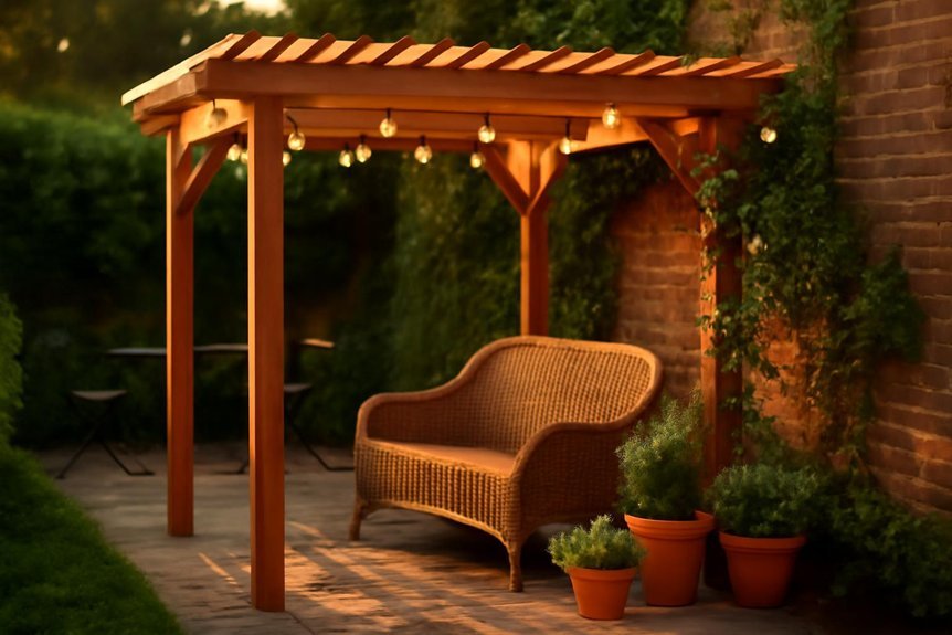 small patio pergola inspiration