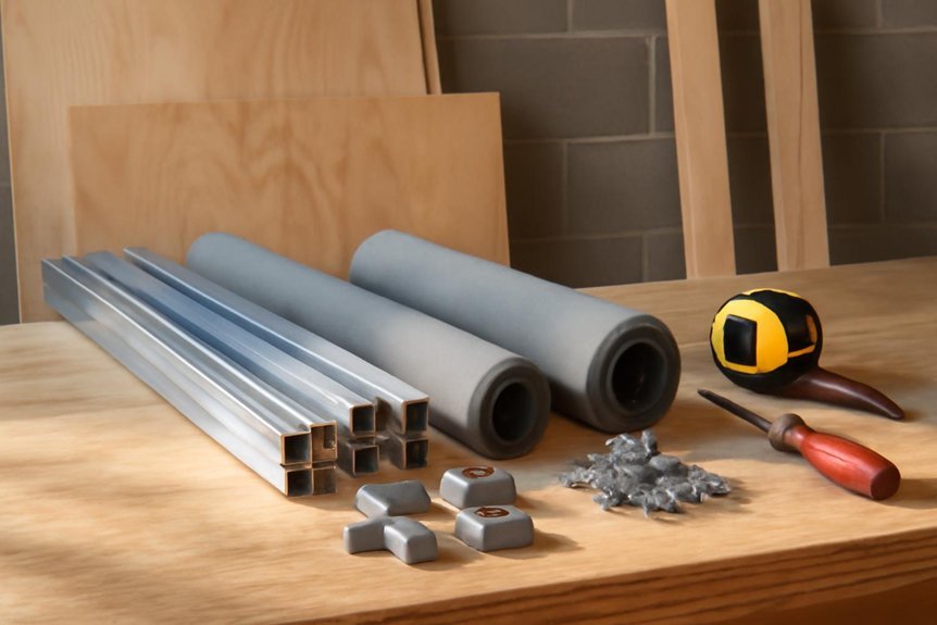 affordable screen room materials