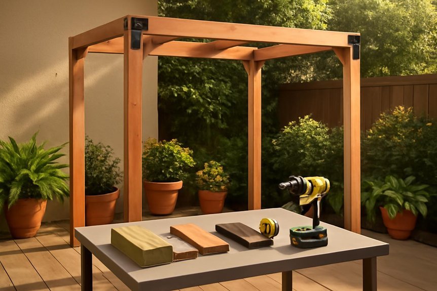 choose durable pergola materials