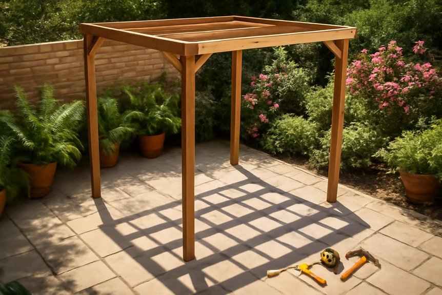 choose optimal pergola placement