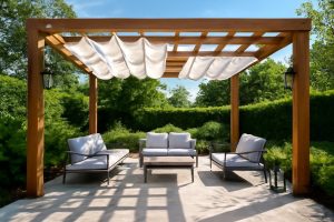 custom retractable shade solution