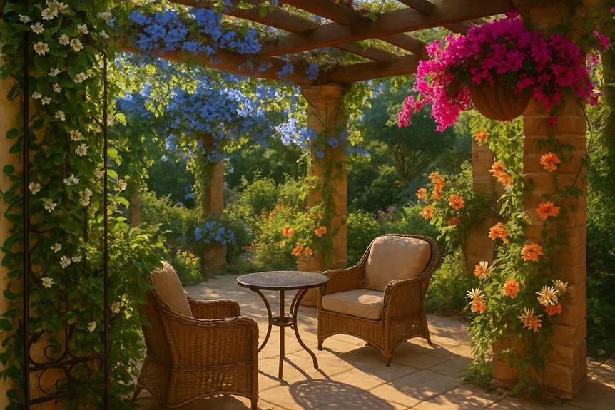 ideal patio climbing plants