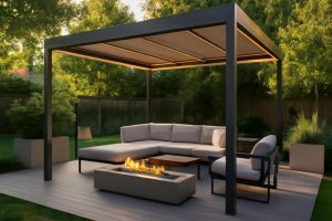 modern functional outdoor pergolas