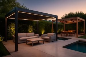 modern pergolas for outdoor elegance