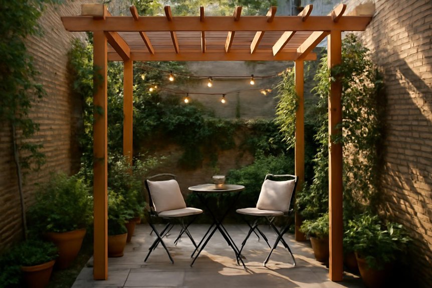 perfect small patio design