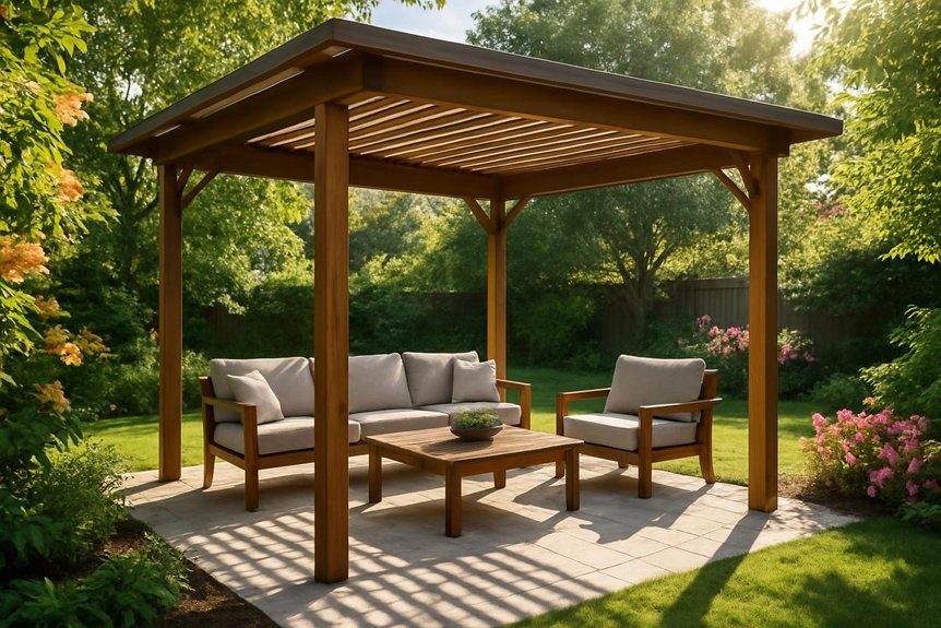 roofed pergola design benefits