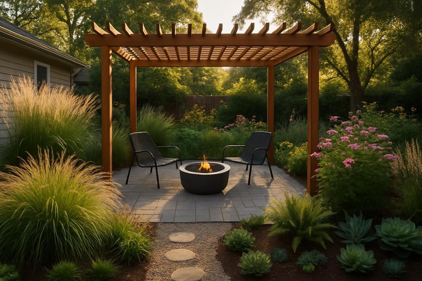 shade structure landscaping tips