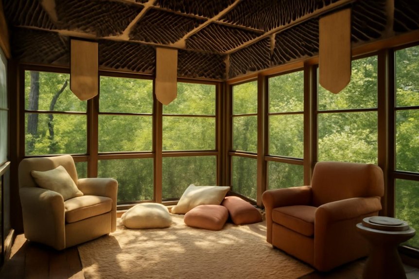 sound absorbing room enhancements