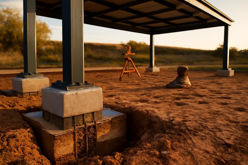 deep anchoring stabilizes structures