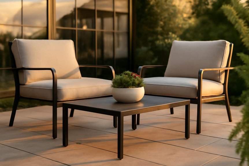 durable stylish low maintenance seating