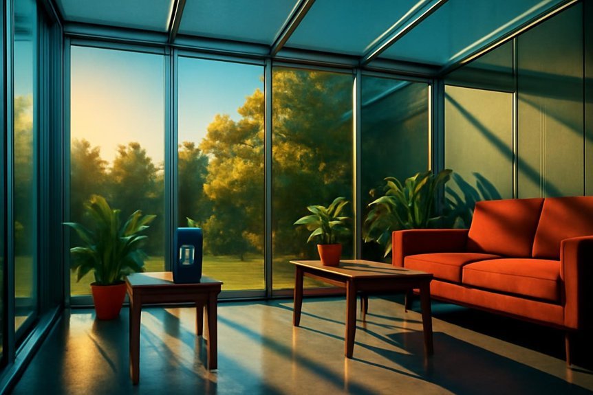 energy efficient glass enhancement