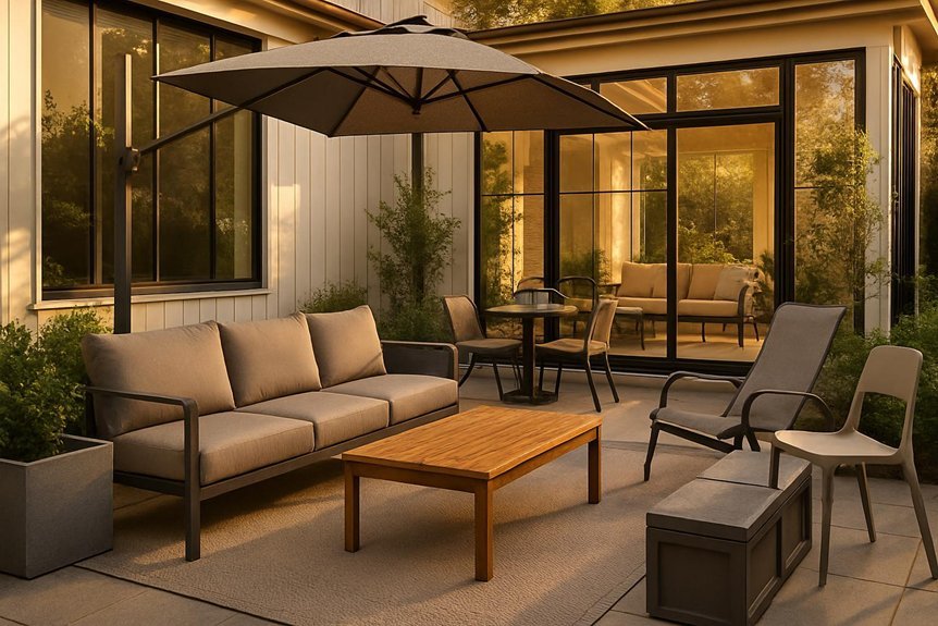 low maintenance outdoor furniture options