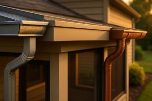optimal drainage for screen rooms