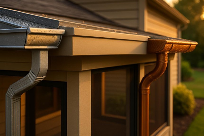optimal drainage for screen rooms