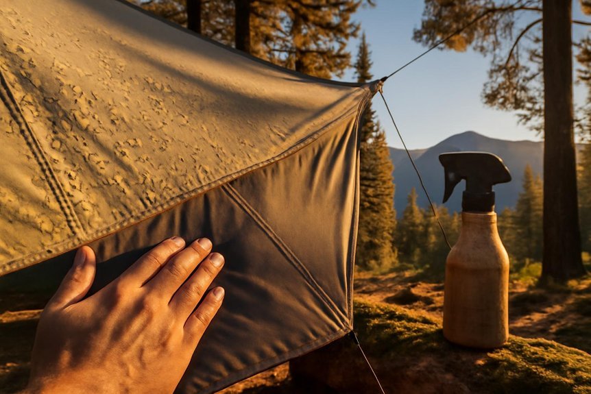 outdoor canopy protection spray