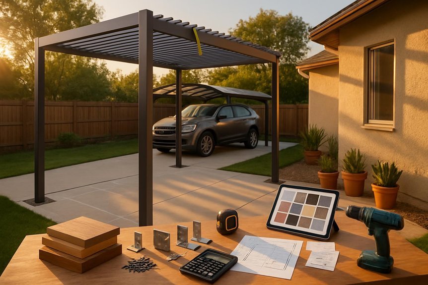 pergola and carport budgeting