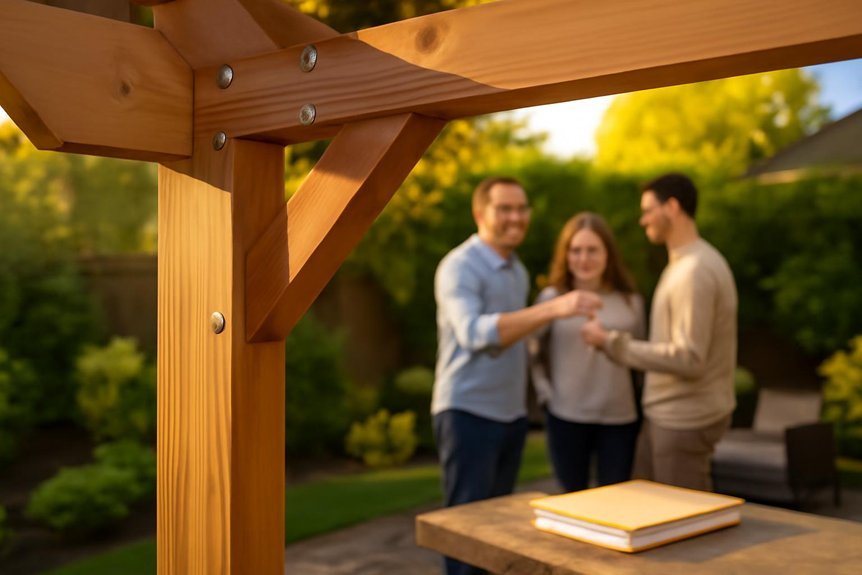 pergola investment maintenance and warranty