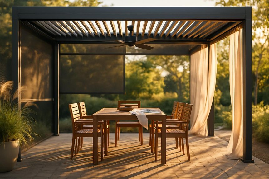 retractable screens enhance airflow