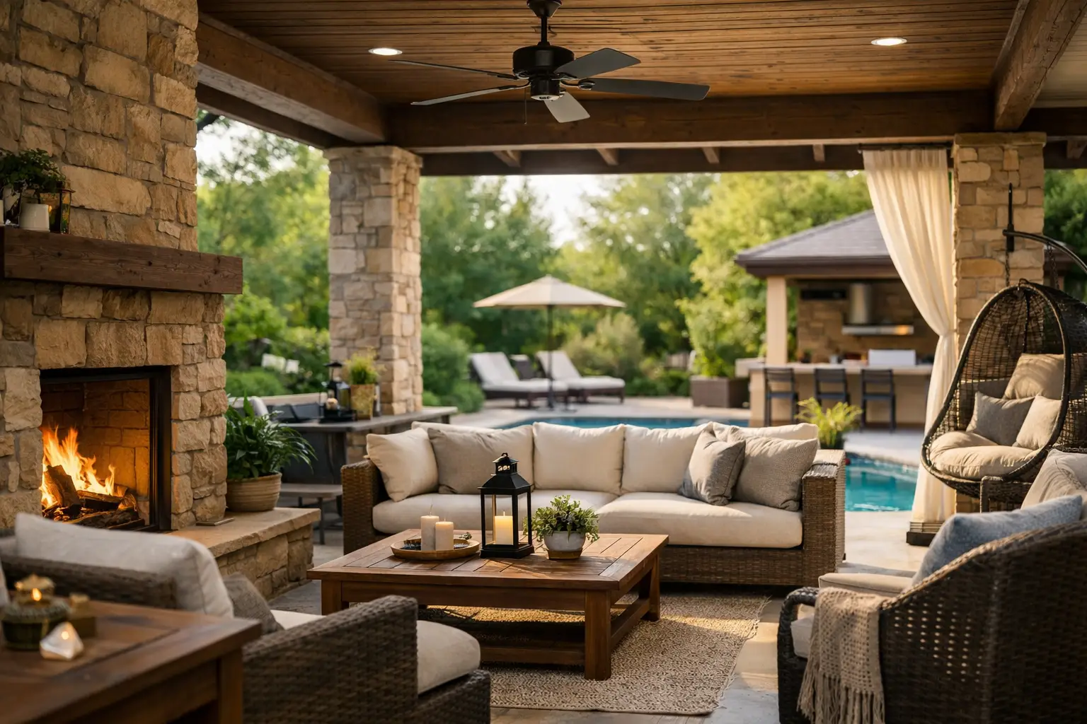 11 Covered Outdoor Living Space Ideas