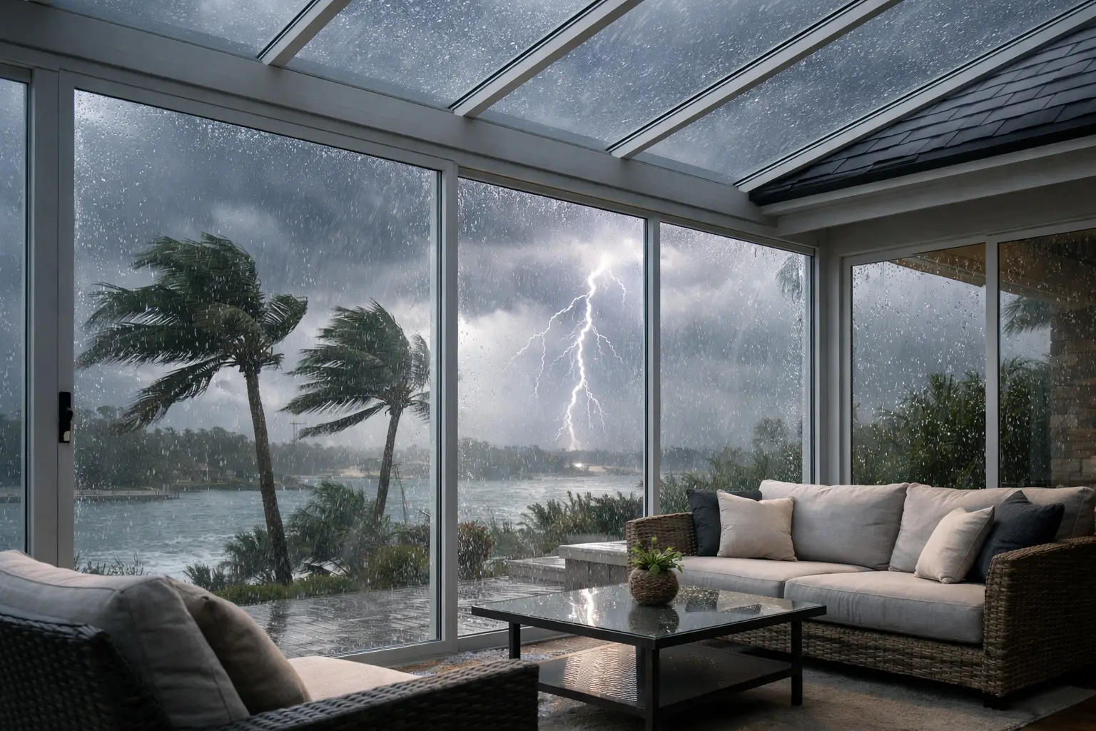 Can a Sunroom Handle Storms in Florida?