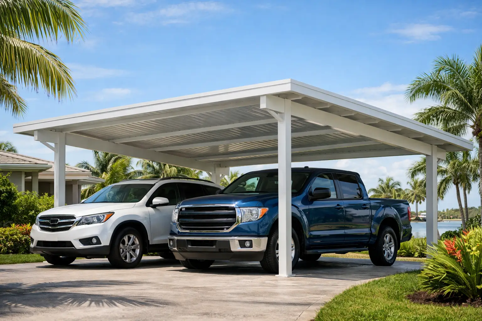 Custom Aluminum Carports Built for Florida