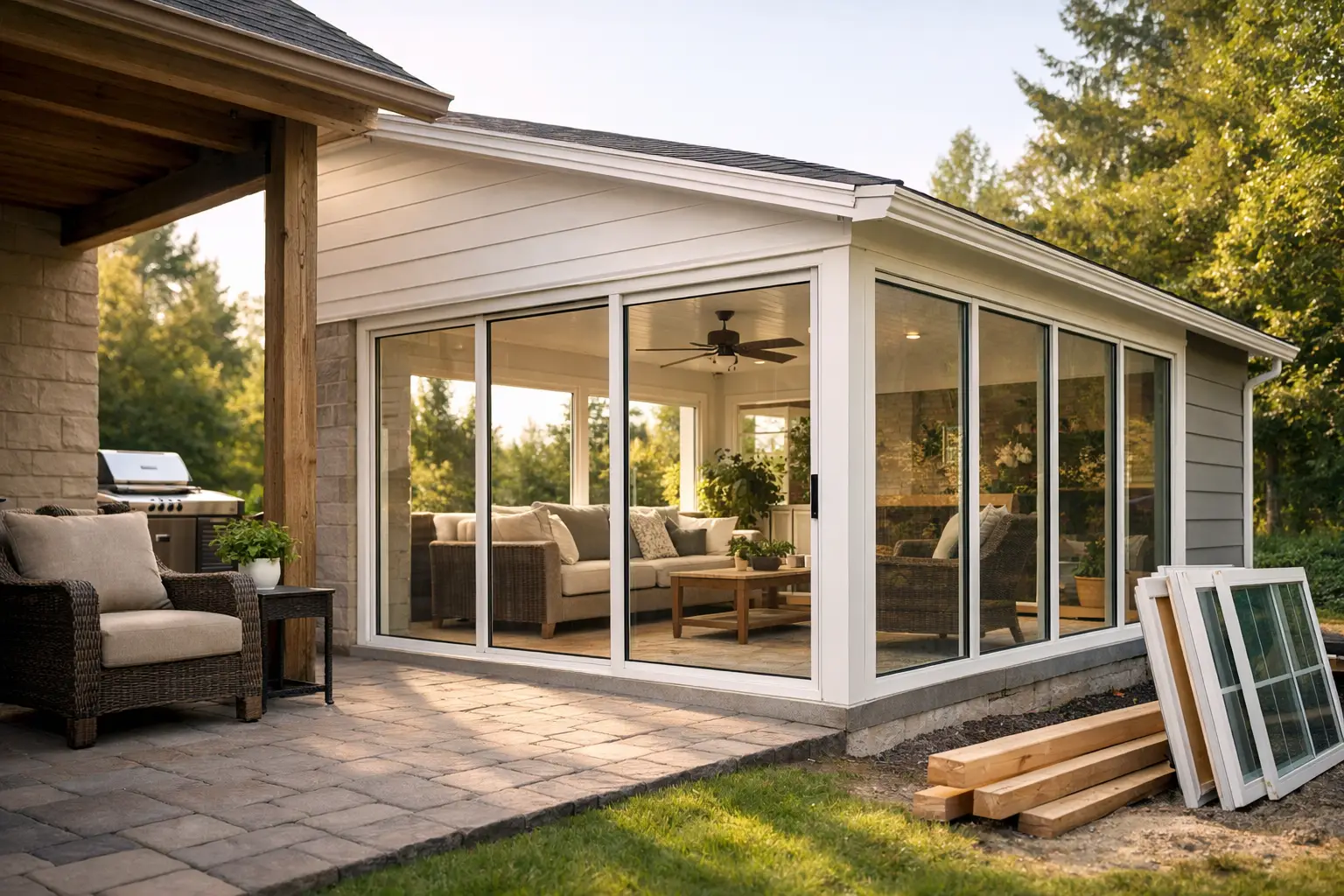 How to Enclose a Patio the Right Way