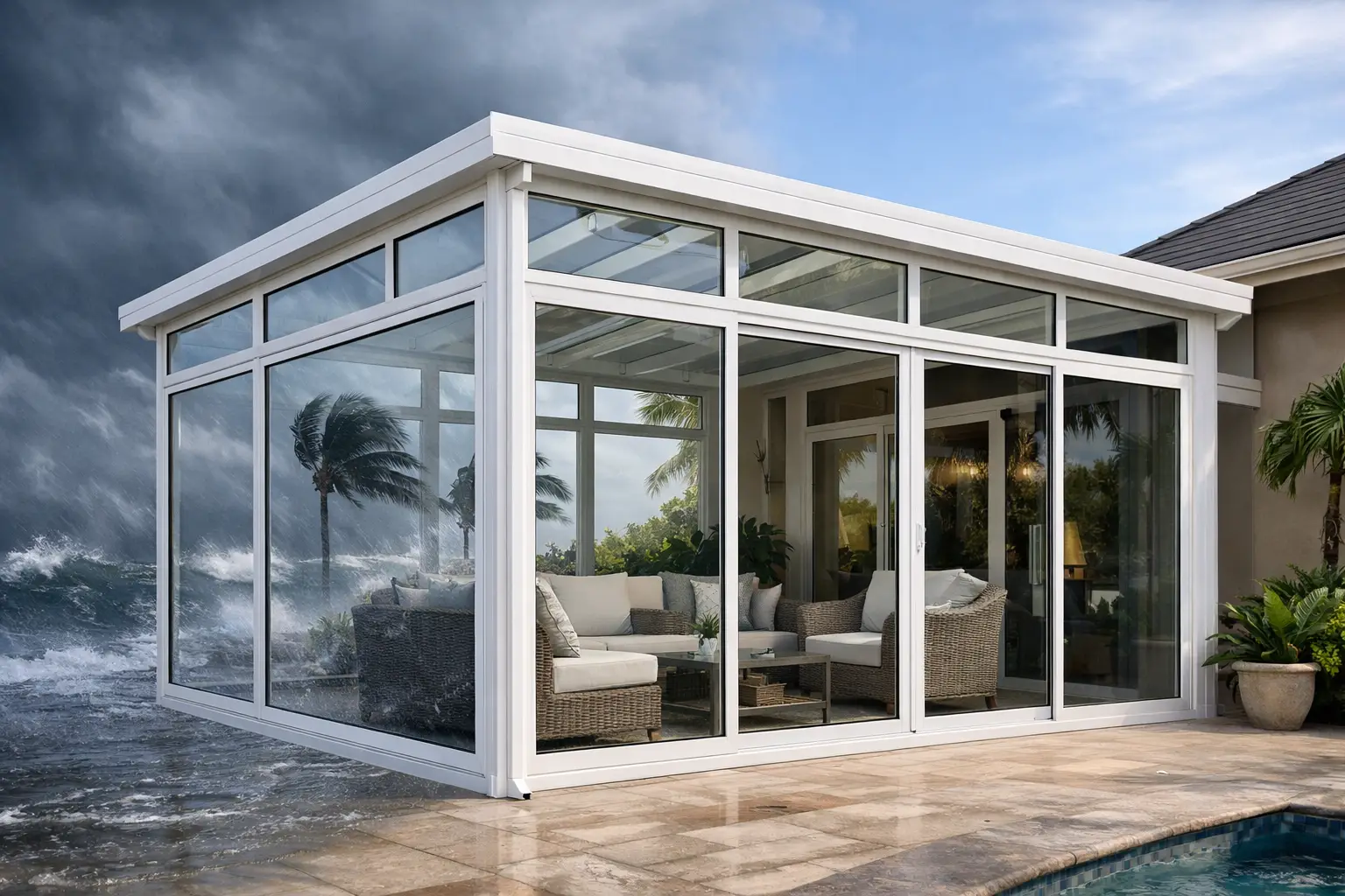 Hurricane Resistant Sunroom Design That Lasts