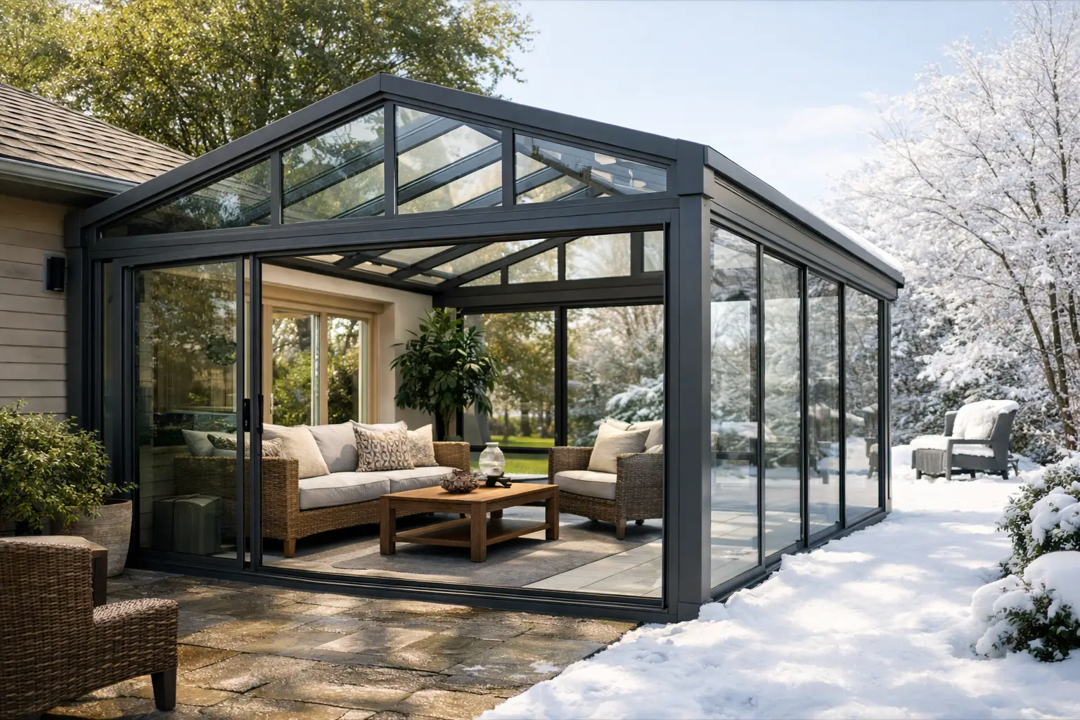 Is a Year Round Glass Sunroom Worth It?