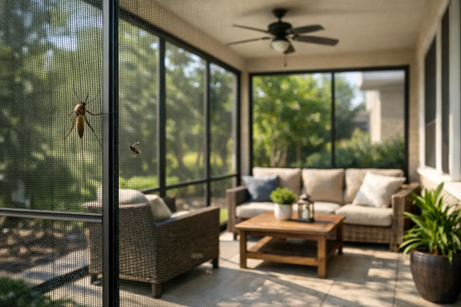 Screened Patio for Bugs That Actually Works