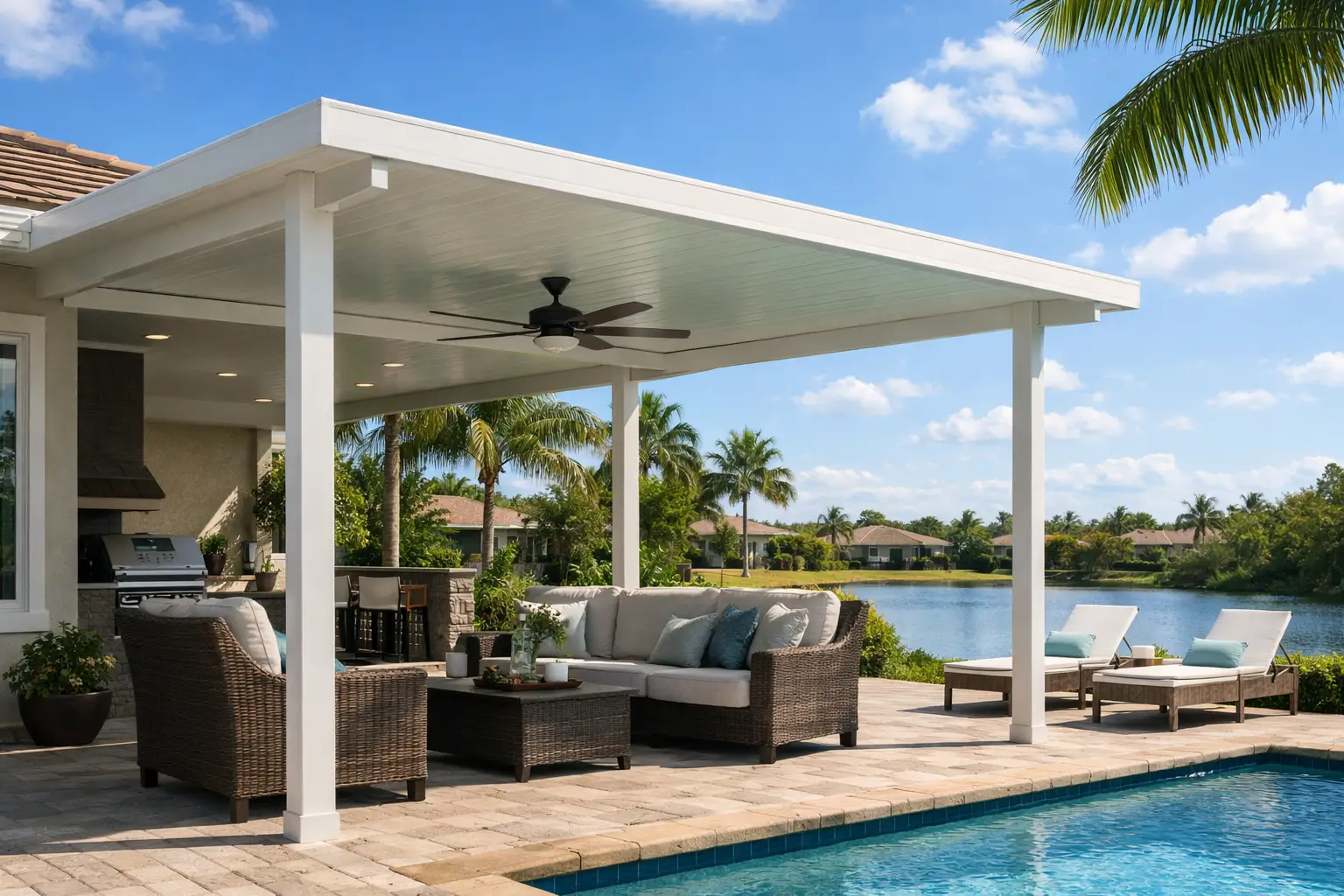 Factory Direct Patio Covers Built for Florida