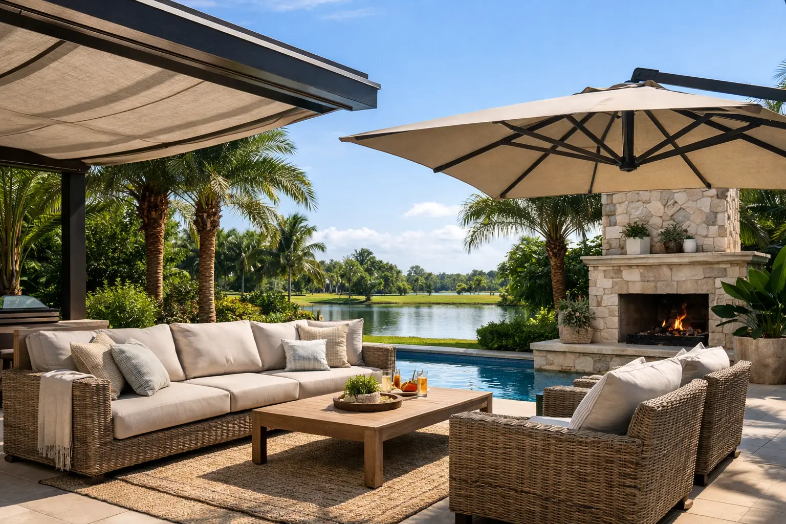 How to Shade Outdoor Living in Florida Heat