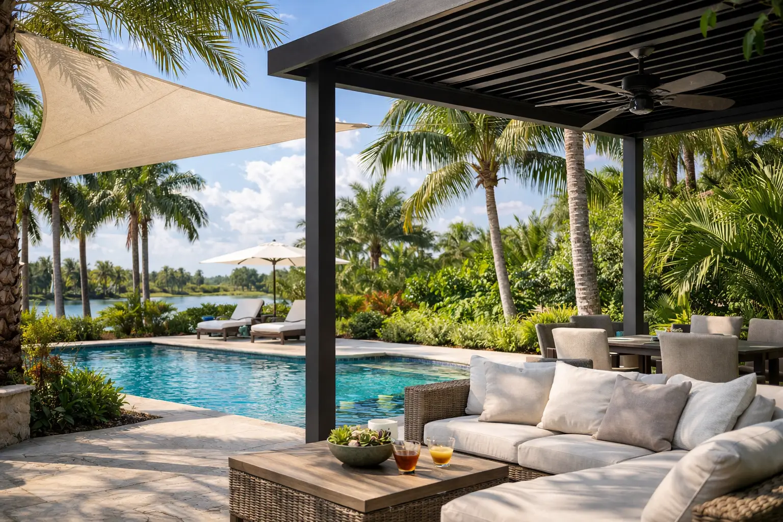 How to Design Backyard Shade That Handles Florida